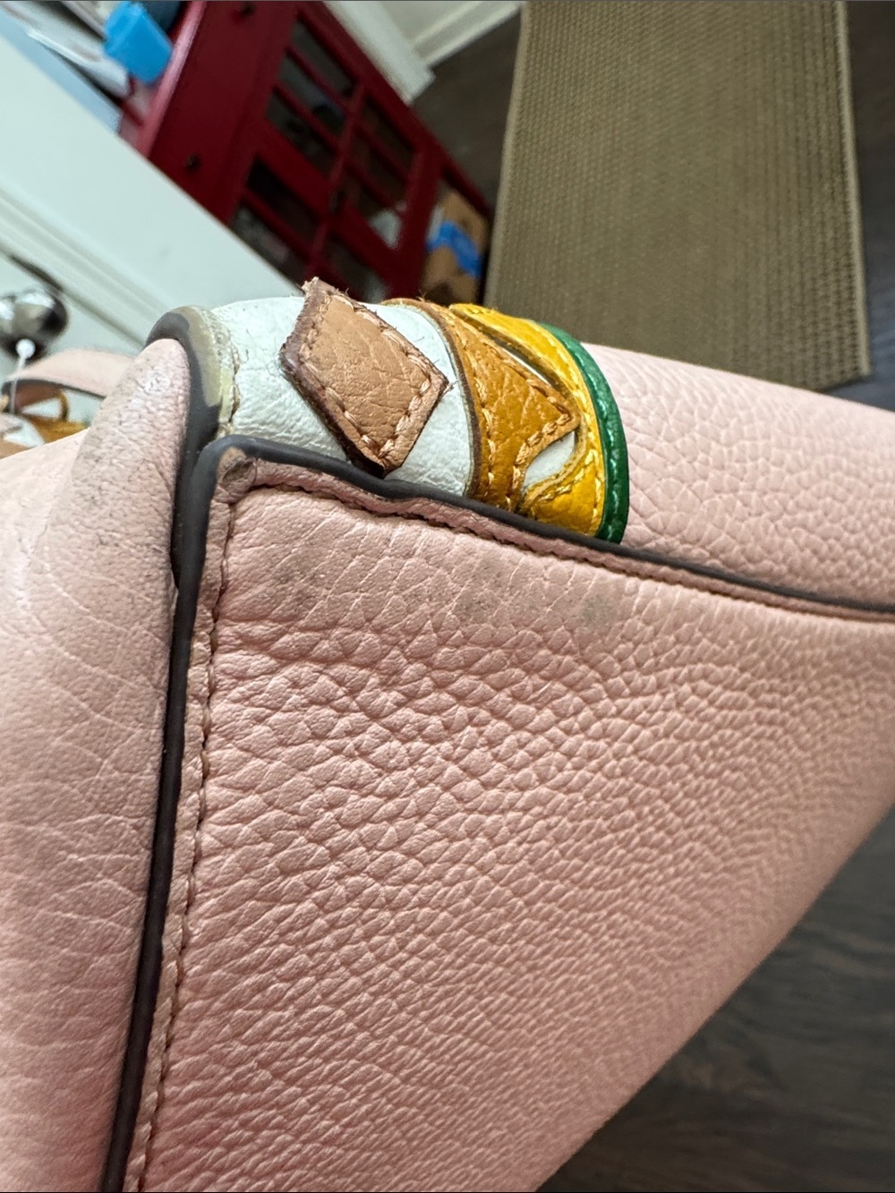 Tory Burch Classic Patchwork McGraw Carryall Bag - Picture 14 of 15